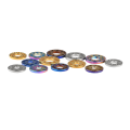 GR5 Titanium Alloy Colorful Flat Washer For Motorcycle